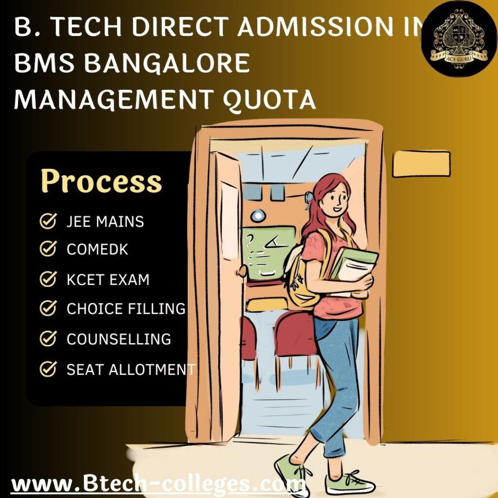 B. Tech Direct Admission in BMS Bangalore Management Quota