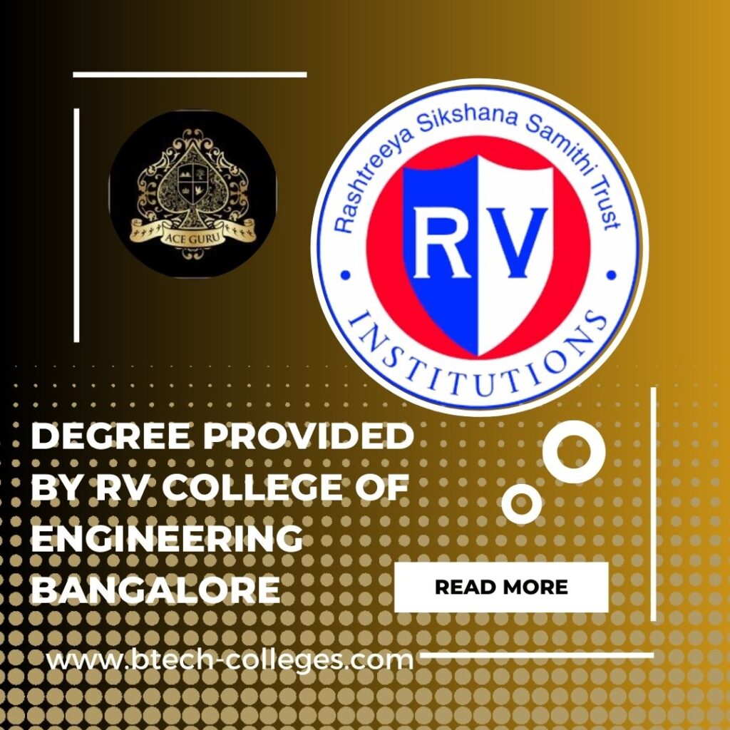 Degree Provided by RV College Through Direct Admission