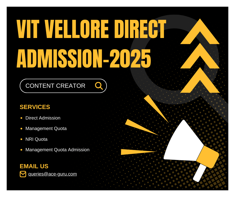 VIT Vellore Direct Admission-2025